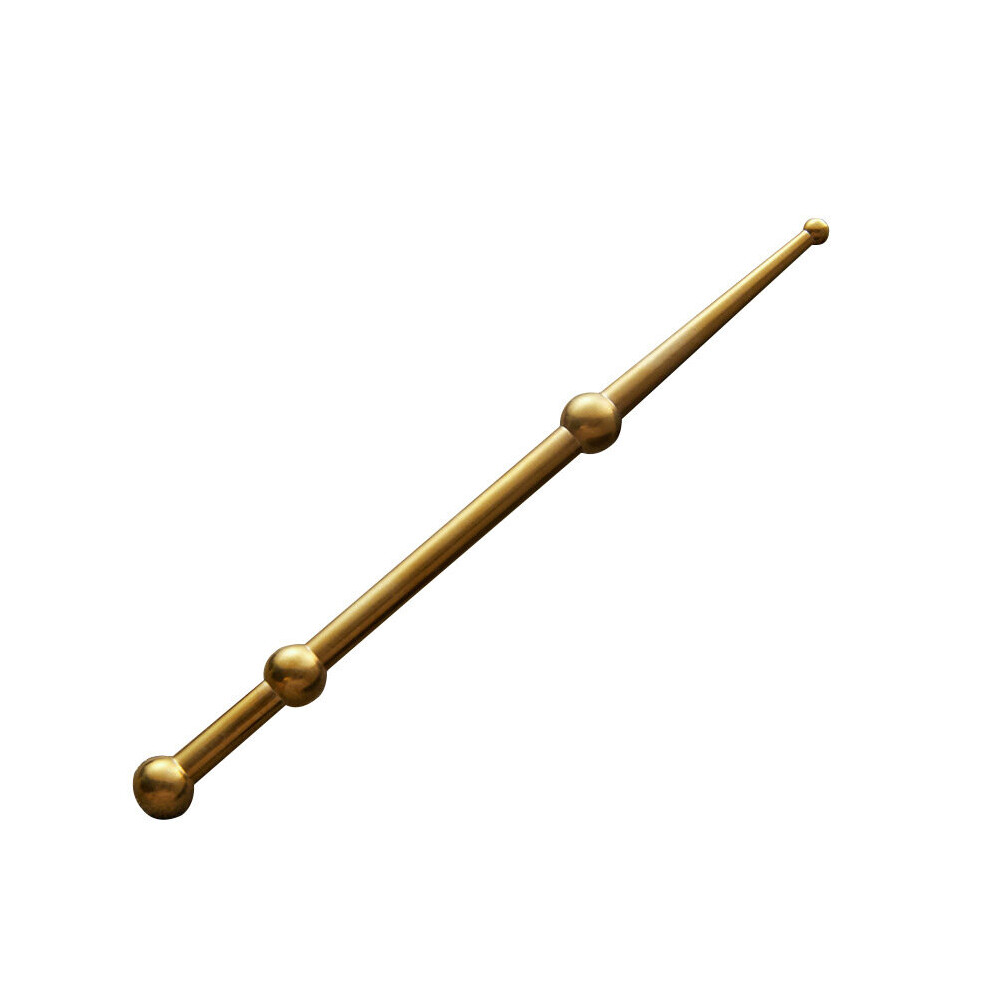 Dechoicelife (A-Pen2) Copper Face Eye Ear Massage Pen Acupuncture Probe Reflexology Face Point Guasha Massage Pain Relief Acupoint Detecting Stick