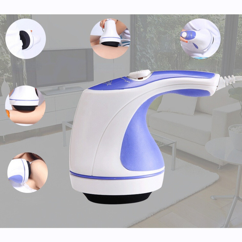 Dechoicelife Scraping Electric Massager Small Lazy Fat Pusher Fat Crusher Infrared Rotary Fat Push Massager Fat-Removing Slimming Machine
