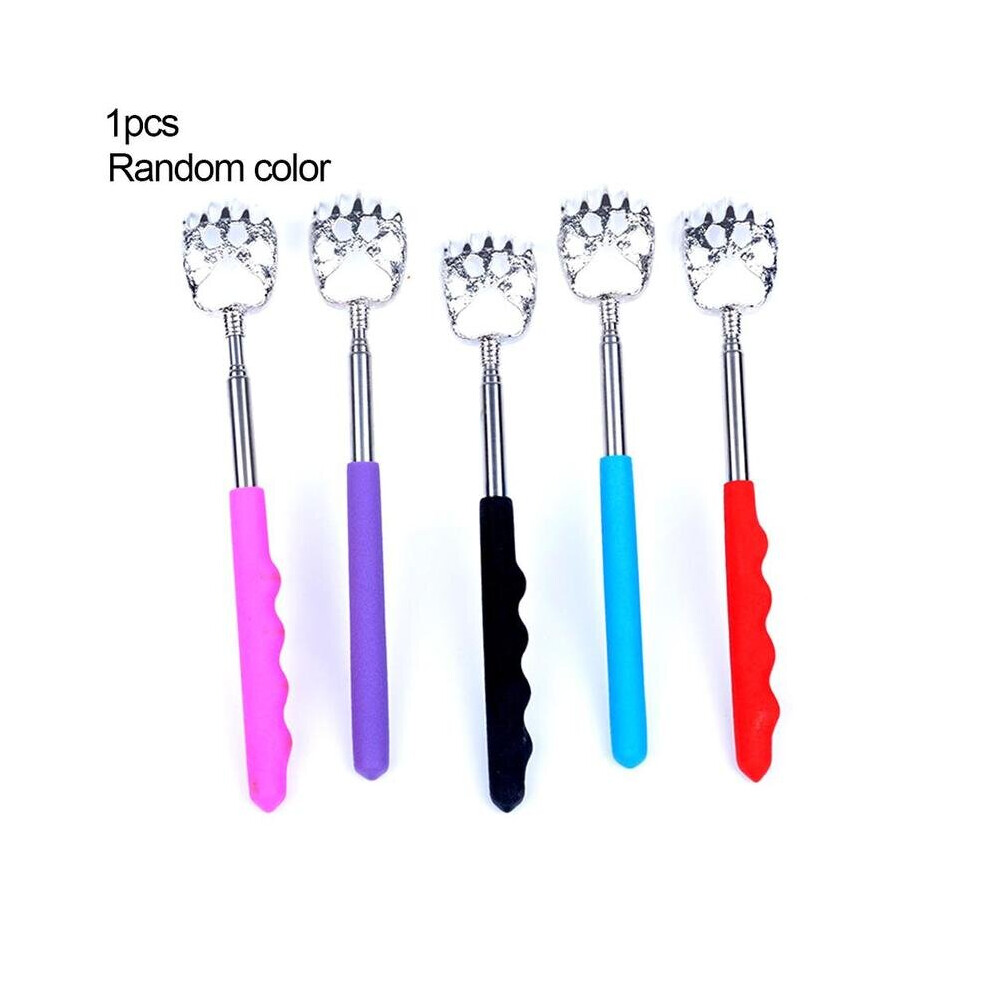 Dechoicelife 1Pc Back Scratcher Telescopic Scratching Backscratcher Massager Stretching Tickling Bear Claw Shape Retractable Back Scratcher
