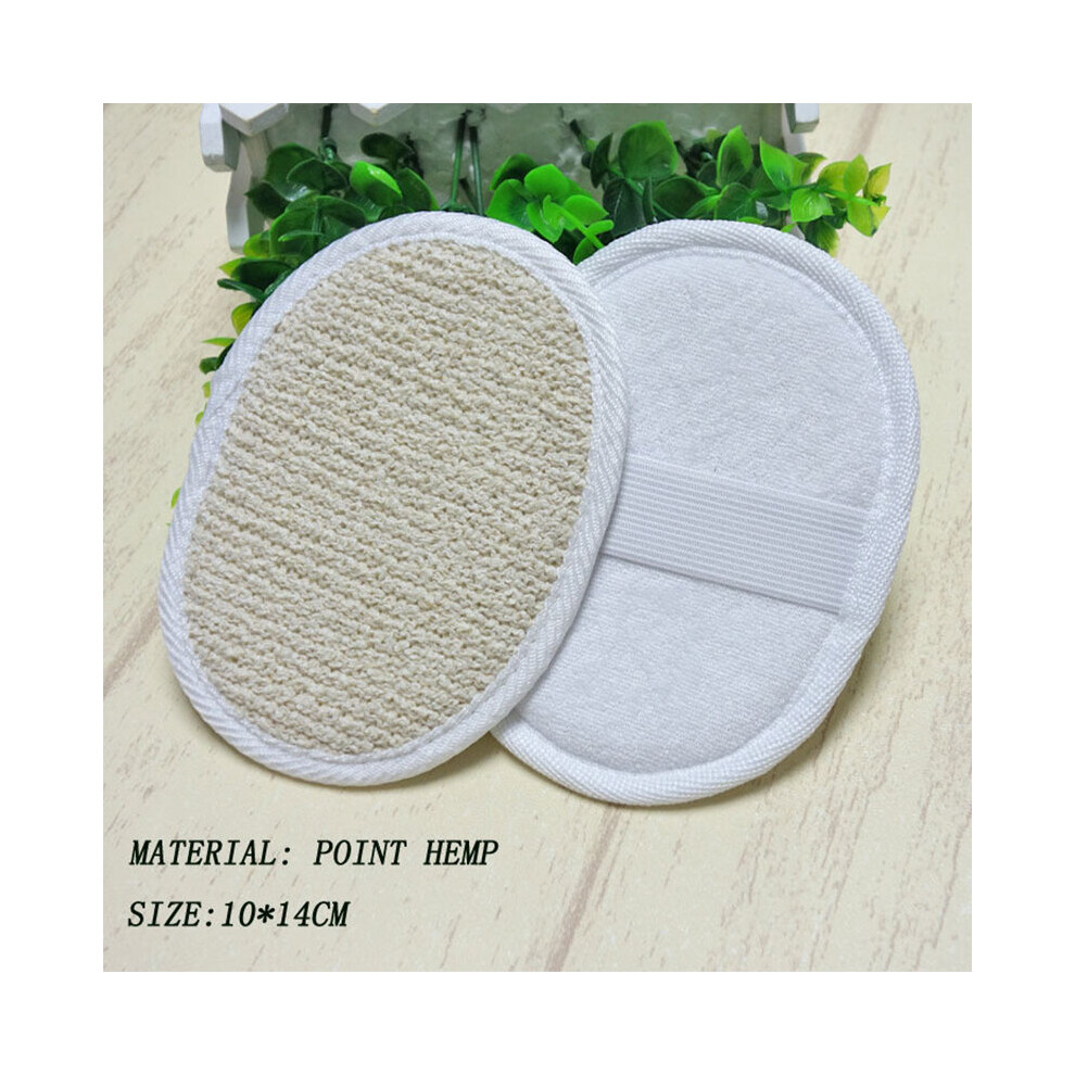 Dechoicelife 1 Natural Loofah Luffa Sponge Face Body Bath Shower Spa Exfoliator Scrubber Pad