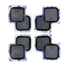 (a-8pcs set 5x5cm) EMS Eletric Muscle Stimulator Replacement Gel Abs Trainer Pads Abdominal Stimulator Training Toning Belt Accessories Massager