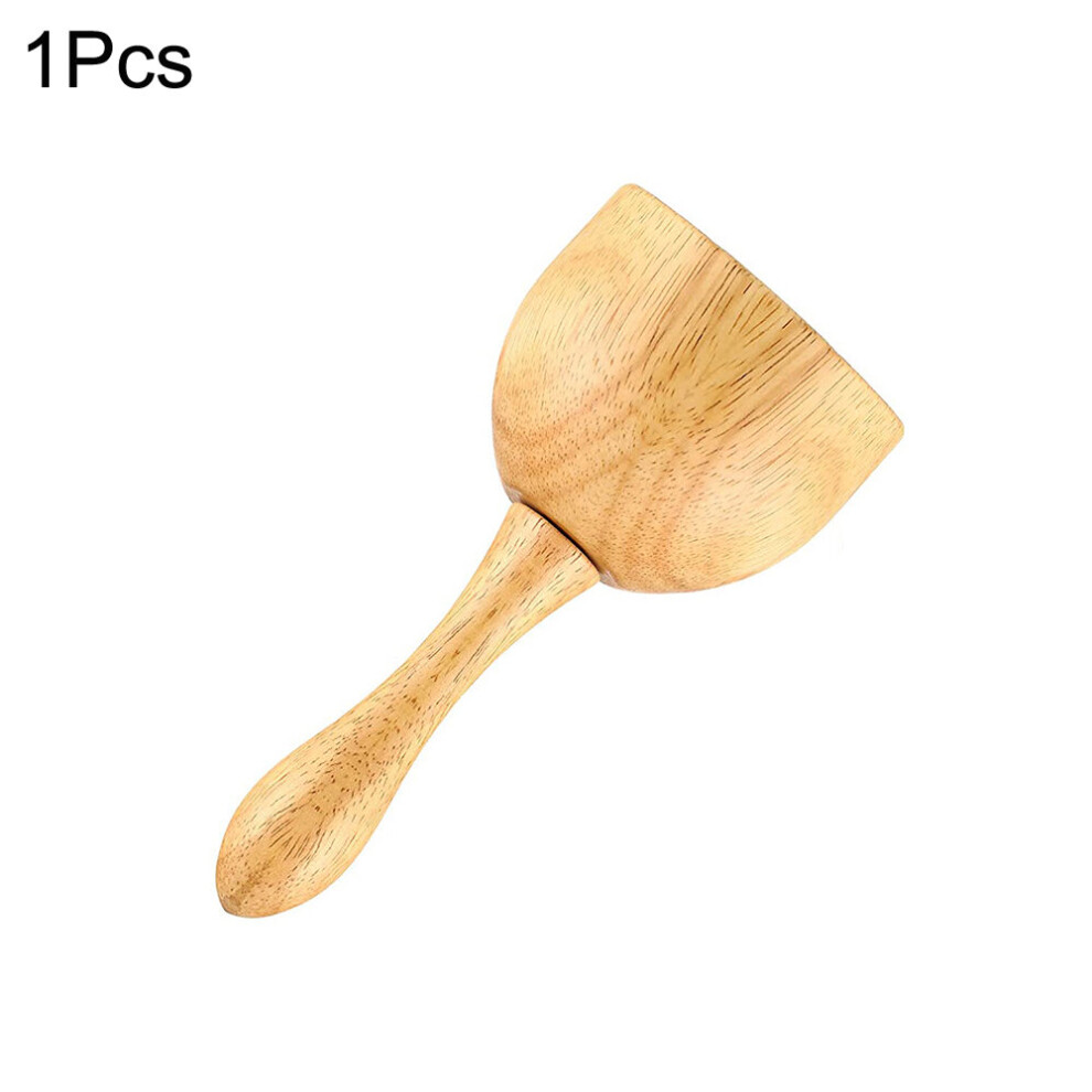 Dechoicelife (A-1Pcs) Wood Therapy Massage Tools Maderoterapia Wooden Gua Sha Tool Roller Massage Wooden Swedish Cup Mushroom Massager Anti Cellulite