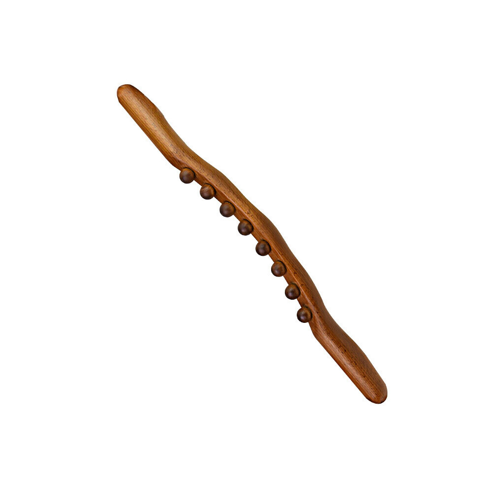 Dechoicelife (A-B) Massager For Body Natural Carbonized Wood Scraping Massage Stick Back Massager Spa Therapy Tool Point Treatment Guasha Relax