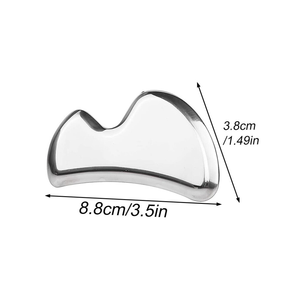Dechoicelife (A-8) Stainless Steel Body Guasha Physical Therapy Fitness Muscle Scraper Fascia Scraping Muscle Massager Sports Muscle Fibers Release