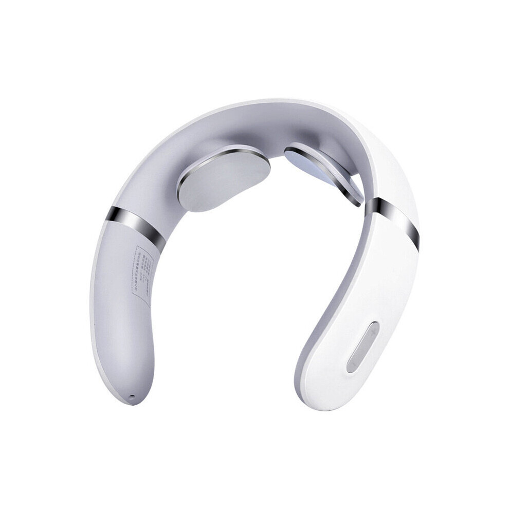 Dechoicelife Electric Neck Massager Low Frequency Massage Shoulder Instrument Magnetic Therapy Pulse Pain Relief Cervical Health Care Tool