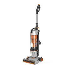 Vax Air Stretch Upright Vacuum Cleaner | Over 17m Reach | Powerful, Multi-cyclonic, Lightweight, Silver and Orange, 820W