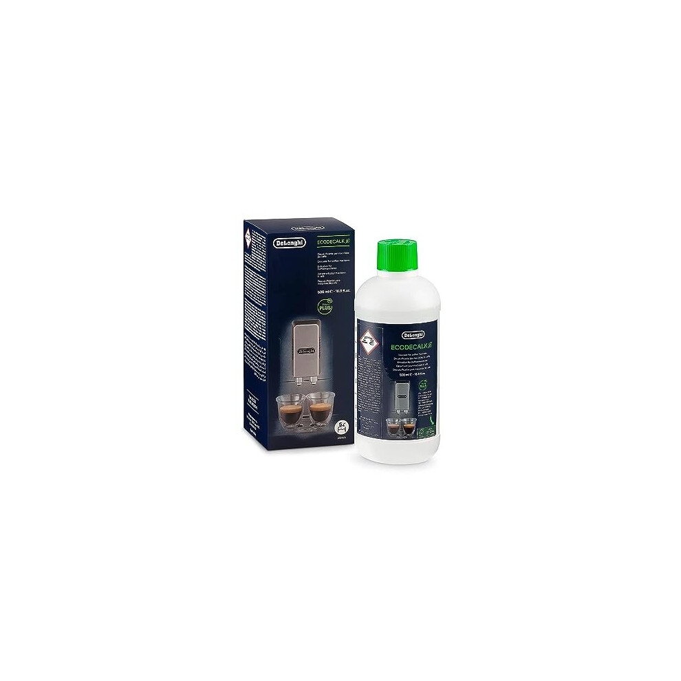 De'Longhi EcoDecalk Descaler for Coffee Machines DLSC500, 500ml