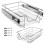 AREBOS AREBOS Telescopic Kitchen Drawer Basket Pull-out 40 cm 1