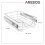 AREBOS AREBOS Telescopic Kitchen Drawer Basket Pull-out 40 cm 5
