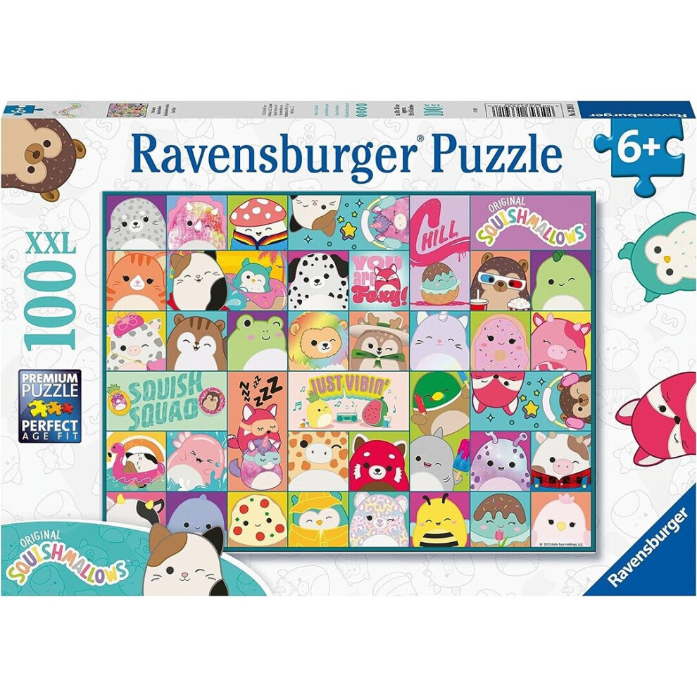 Ravensburger Squishmallows 100 Xxl Piece Jigsaw Puzzle