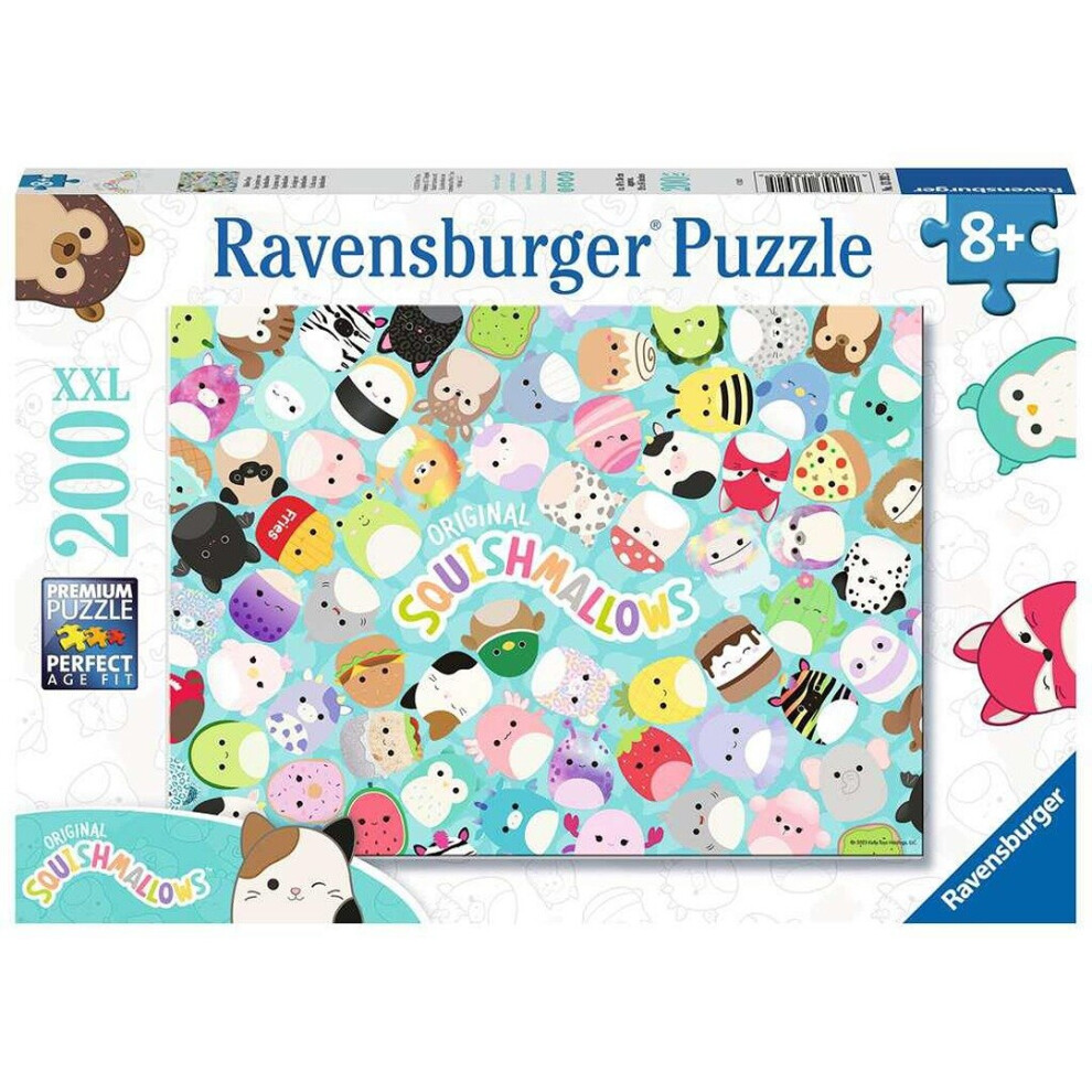 Ravensburger - Puzzle Squishmallows 200 Pieces Xxl Recommended Age 8+ Years - Jigsaw Puzzle