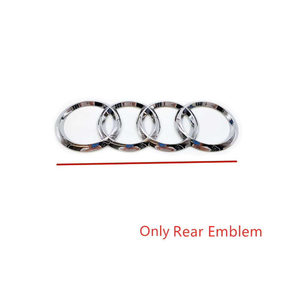 (, 230Cm) Audi Badge Rings Set Front Grille Rear Boot A3 A4 A5 A6 A7 Q3 Q5 Q7 Q8 S6 S7 Tt Silver 5601103449533