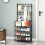 Living And Home 4 Tier Shoe Rack Clothes Hanger Black 2
