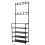 Living And Home 4 Tier Shoe Rack Clothes Hanger Black 4
