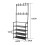 Living And Home 4 Tier Shoe Rack Clothes Hanger Black 6