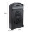 Living And Home Antique Style Lockable Aluminum Letter Box 8