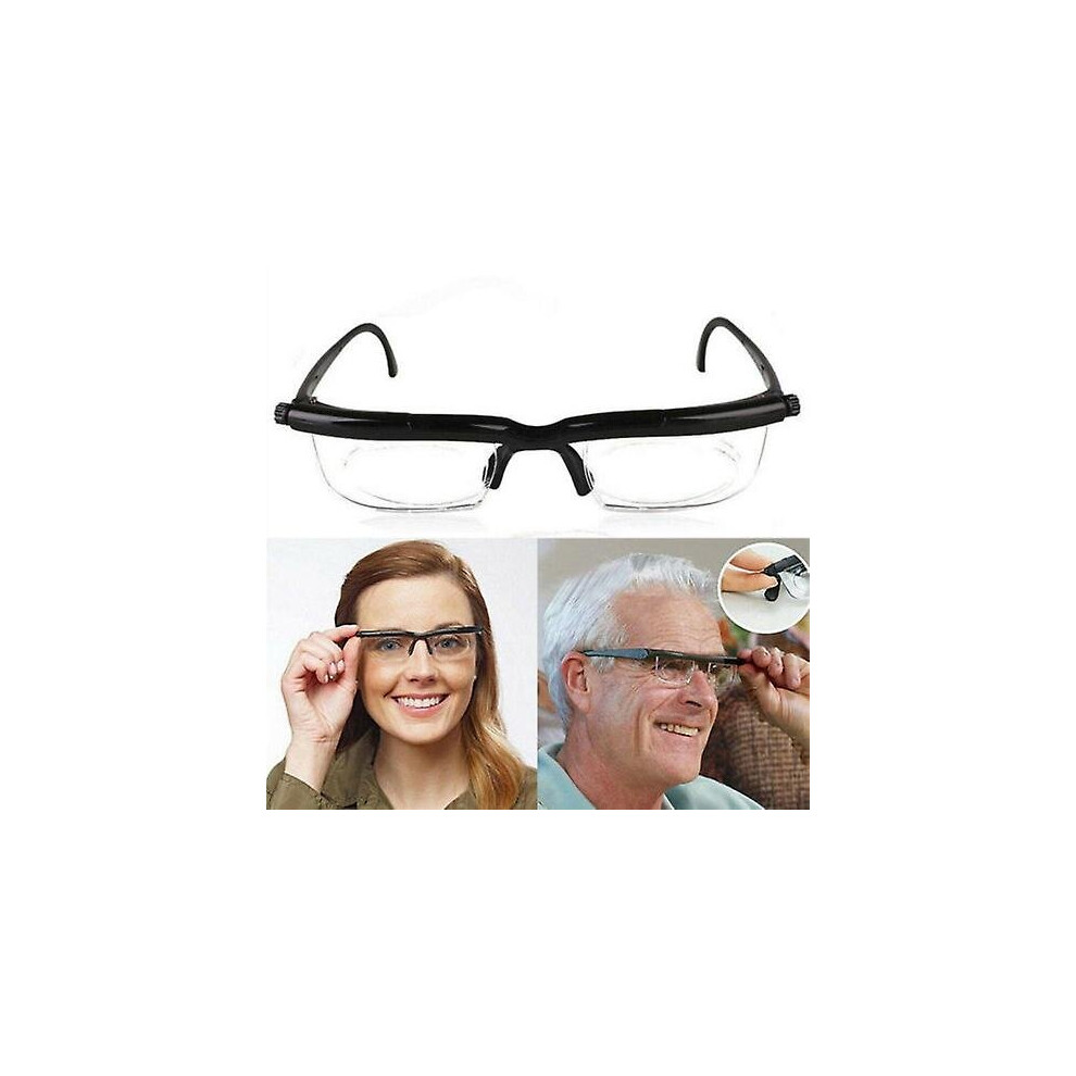 Adjustable Eye Glasses Dial  Variable Focus Eyewear  Reading