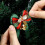 (5 Pcs, Coffee) Christmas Bow with Bells Christmas Tree Decorations 3