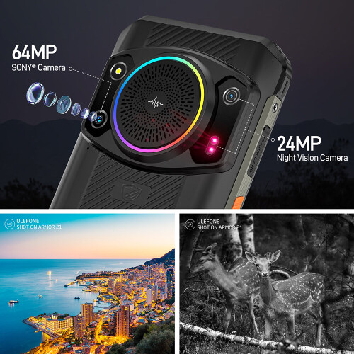 Ulefone Ulefone Armor 21 Rugged Phone Night Vision 8GB+256GB 9600mAh 1