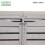 Wheelie Bin Storage Unit by Garden Universe In Grey - WBS01-GREY 11
