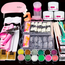 23 In 1 Acrylic Nail Kit For Beginers, Nails Extension, Manicure Tools