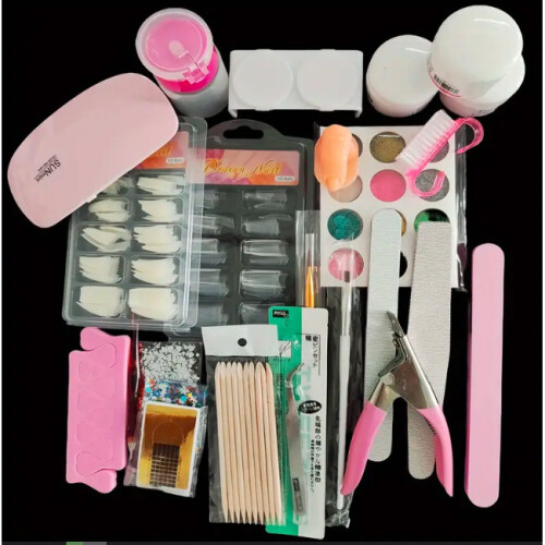 23 In 1 Acrylic Nail Kit For Beginers, Nails Extension, Manicure Tools 1