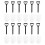 100pcs   Mini Shovel Spoon Potted Cake Ice Cream en 1