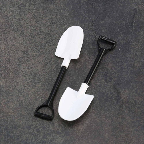 100pcs   Mini Shovel Spoon Potted Cake Ice Cream en 1