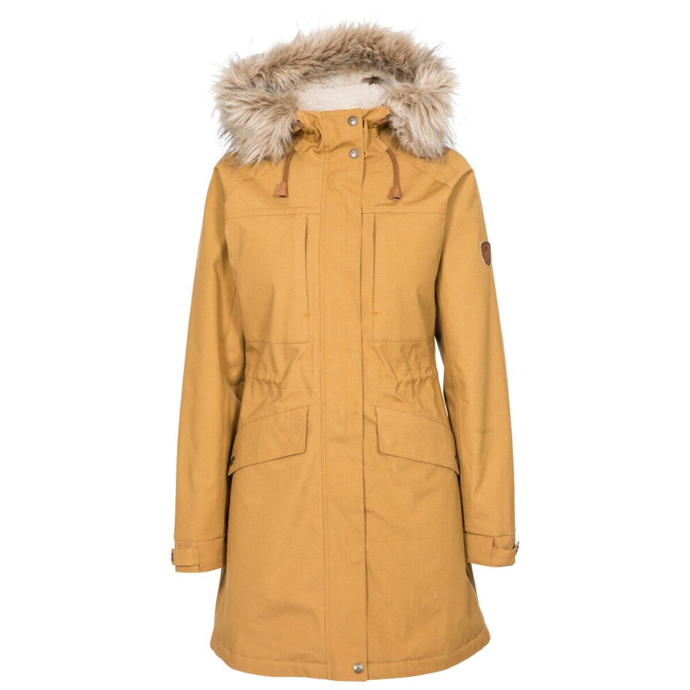 Trespass (8, Sandstone) Womens Waterproof Jacket Faithful