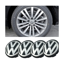 4pcs 76mm VW Wheel Center Caps For Old Touareg