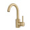 Living And Home Gold Arc Single-Handle Faucet with Swivel Spout 2