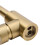 Living And Home Gold Arc Single-Handle Faucet with Swivel Spout 5