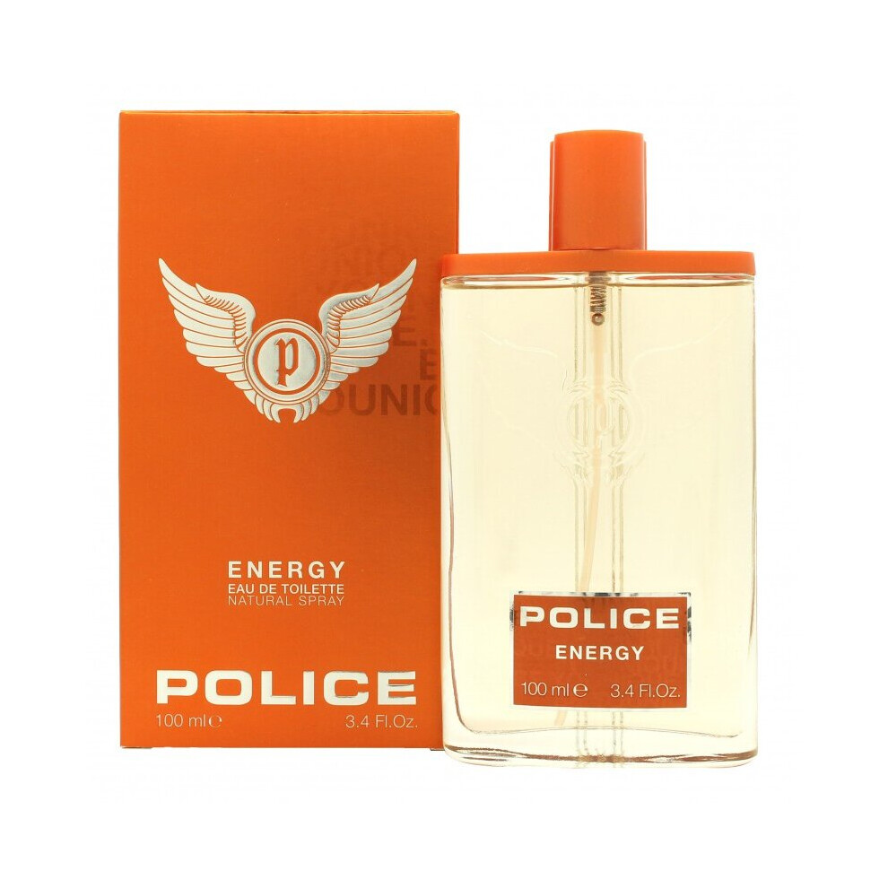 Police Energy Pour Homme Edt Spray, 100 Ml
