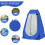 (Blue) Privacy Instant Pop Up Tent 4