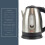 Lloytron Kitchen Perfected Eco-Friendly Cordless Kettle, 1.7L, 3000W 4