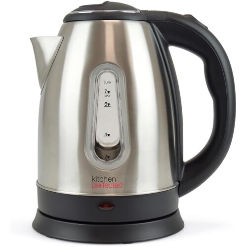 Lloytron Kitchen Perfected Eco-Friendly Cordless Kettle, 1.7L, 3000W