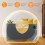 Homcom 2000W Electric Convector Heater, Quiet Space Heater with LED Display, Grey 3