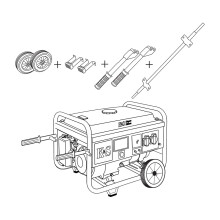 Transportation kit KS 10 KIT for petrol generators Könner & Söhnen