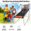 Gymax Basketball Arcade Game Foldable Basketball Game Electronic 2 Player Shot 8 Modes 6