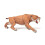 Figurina Smilodon PAPO - I Dinosauri - Per Bambini 1