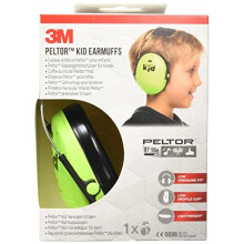 Cuffie antirumore per bambini verde neon H510AKP 27 dB PELTOR KID - 3M - 7100334987