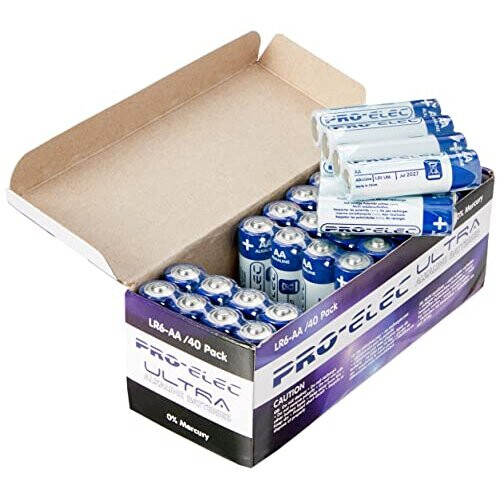 PSG90903 Ultra Alkaline AA Batteries 40 Pack 1