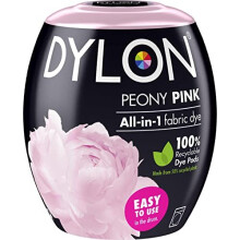 Washing Machine Fabric Dye Pod for Clothes & Soft Furnishings, 350g – Peony Pink