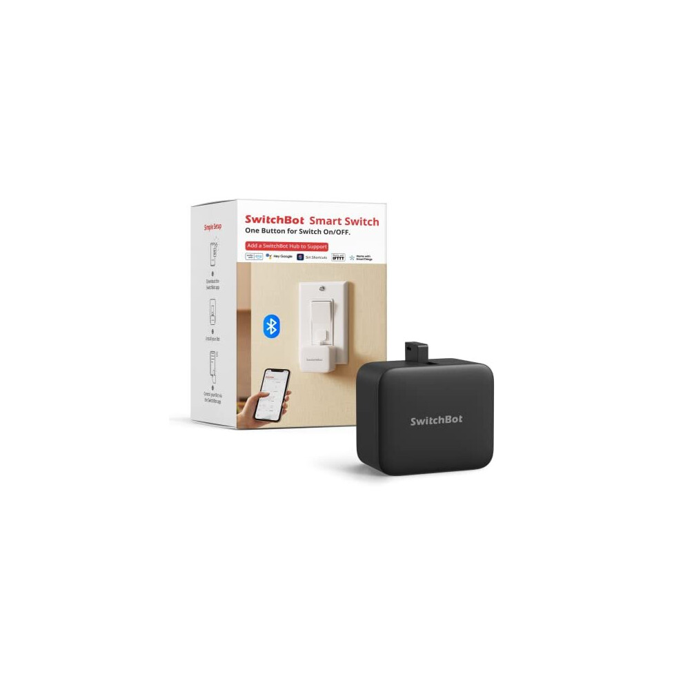 Smart Switch Button Pusher - Fingerbot For Automatic Light Switch, Timer And App Bluetooth Remote Control, Works With Alexa, Google Home, Ifttt When 860038001710
