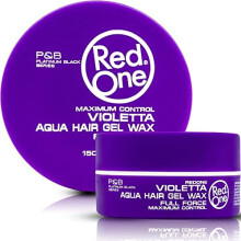 Hair Styling Aqua Wax Violetta 150 ml | Strong Hold | Hair Gel Wax | Ultra Hold | Lavender Scent | Men & Women Hair Wax | Maximum Control