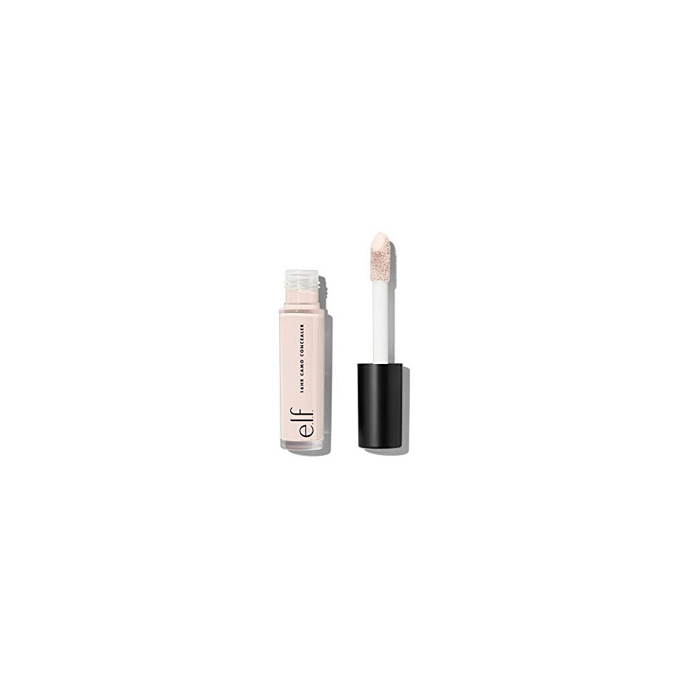 E.l.f. 16Hr Camo Concealer, Full Coverage & Highly Pigmented, Matte Finish, Fair Rose, 0.203 Fl Oz (6Ml)
