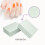 Nail Buffer Mini Block File 100/120 Grit Disposable Bulk, 130 Count (White) 4
