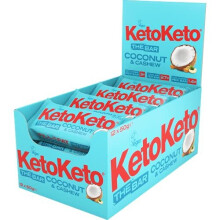 Bars 12 x 50g Keto Snacks Weight Loss | Keto Diet, Sugar Free Snack, Meal Replacement Bar | Healthy Snacks, Low Carb Food | Low Calorie, Vegan Food,