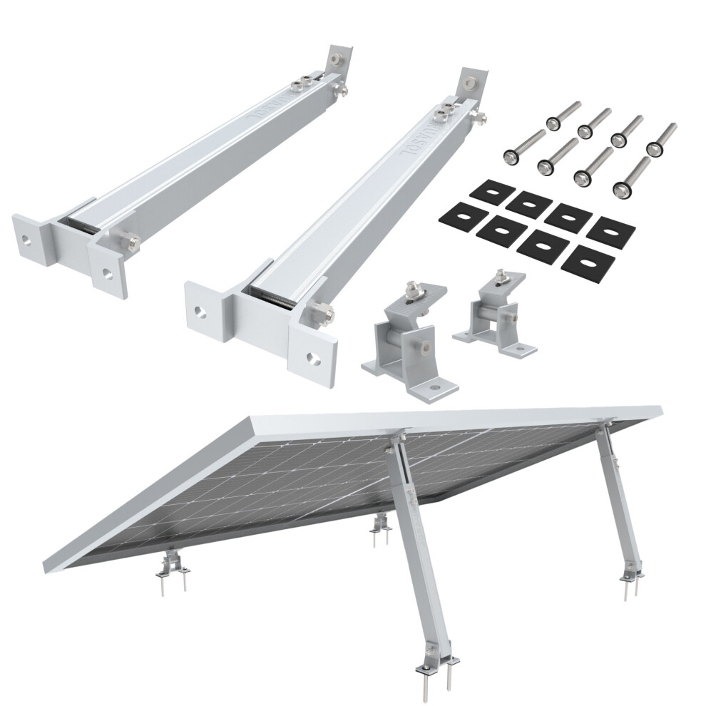 Nuasol Elevation Solar Module Ground Mount Balcony Power Plant Flat Roof Pv 4252023111454