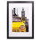 A3 Photo Frame Black - Solid Wood Frame with Acrylic Glass Front and Two Mats for Wall Mounting 1